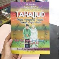 Image of TUNTUNAN SHALAT - SHALAT TAHAJJUD