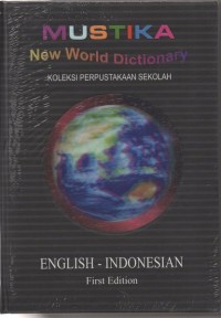 Image of Mustika New World Dictionary English - Indonesian: Jilid 1