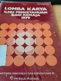 Image of Lomba Karya Ilmu Pengetahuan Bagi Remaja 1979