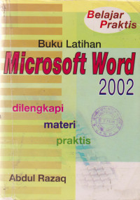Image of Buku Latihan Microsoft Word 2002