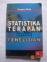 Image of STATISTIKA TERAPAN UNTUK PENELITIAN