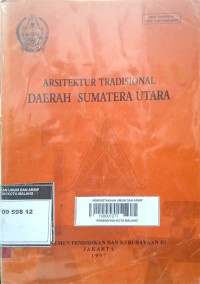 Image of ARSITEKTUR TRADISIONAL DAERAH SUMATERA UTARA