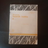 Image of Wawacan Sajarah Ambia