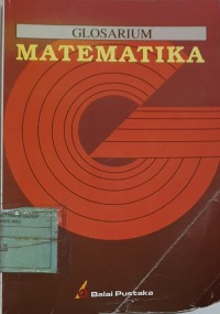 Image of GLOSARIUM MATEMATIKA