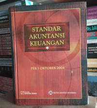 Image of Standar Akuntansi Keuangan: Per 1 Oktober 2004