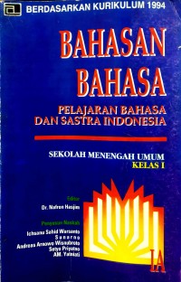 Image of Bahasan Bahasa: Pelajaran Bahasa dan Sastra Indonesia