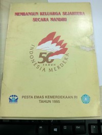 Image of Membangun Keluarga Sejahtera Secara Mandiri