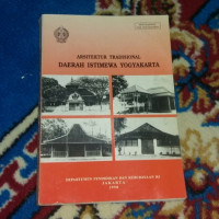 Image of ARSITEKTUR TRADISIONAL DAERAH ISTIMEWA YOGYAKARTA