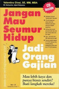 Image of JANGAN MAU SEUMUR HIDUP