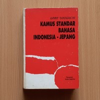 Image of KAMUS STANDAR BAHASA INDONESIA-JEPANG