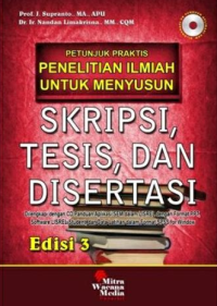 Image of Petunjuk Praktis Penelitian Ilmiah untuk Menyusun Skripsi, Tesis, dan Disertasi