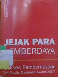Image of JEJAK PARA PEMBERDAYA