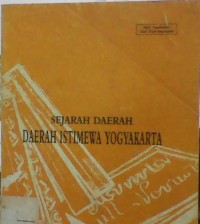Image of Sejarah Daerah Daerah Istimewa Yogyakarta