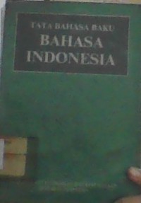 Image of TATA BAHASA BAKU BAHASA INDONESIA