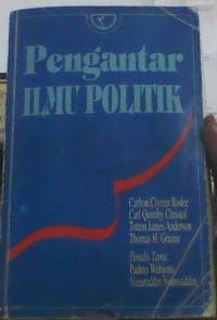Image of Pengantar Ilmu Politik