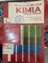 Image of PENUNTUN BELAJAR KIMIA TEORI DAN 444 SOAL