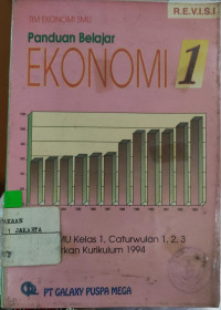 Image of PANDUAN BELAJAR EKONOMI 1