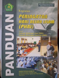 Image of PANDUAN KEGIATAN PERINGATAN HARI BESAR ISLAM