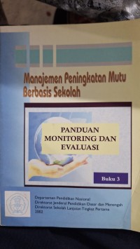 Image of MANAJEMEN PENINGKATAN MUTU BERBASIS SEKOLAH