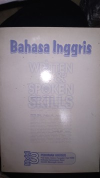 Image of bahasa inggris written & spoken skills