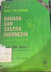 Image of BAHASA DAN SASTRA INDONESIA