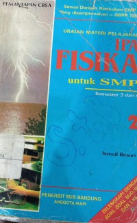Image of IPA Fisika untuk SMP