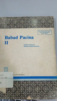 Image of Babad Pacina II