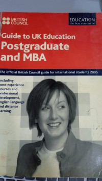 Image of Guide to UK Education Postgraduate and MBA