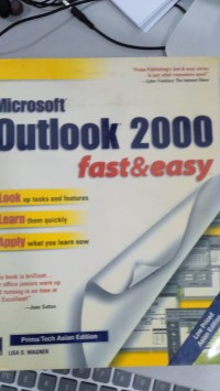 Image of Microsoft Outlook 200 fast & easy