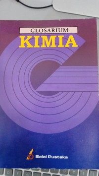 Image of Glosarium Kimia