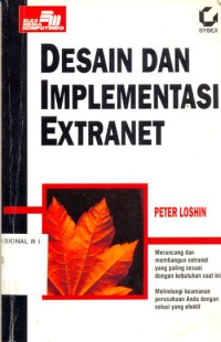 Image of Desain dan implementasi extranet