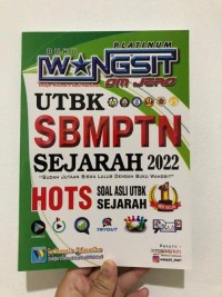 Image of UTBK SBMPTN SEJARAH 2022