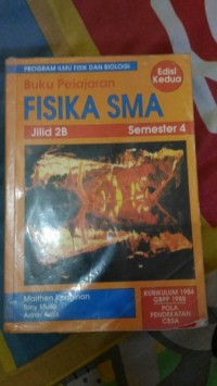 Image of Buku Pelajaran Fisika SMA Jilid 2B