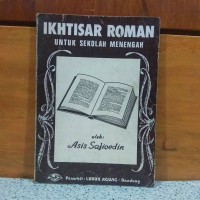 Image of ikhtisar Roman Untuk Sekolah Menengah