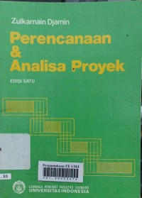 Image of Perencanaan & Analisa Proyek