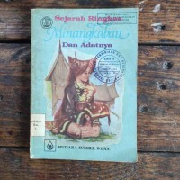 Image of MINANGKABAU Sejarah Ringkas Dan Adatnya