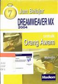 Image of Jam Belajar Dreamweaver MX