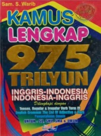 Image of Kamus  Lengkap 975 Ttrilyun