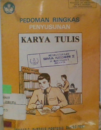 Image of Pedoman Ringkas Penyusunan Karya Tulis