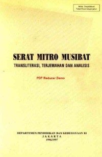 Image of Serat Mitro Musibat Transliterasi, Terjemahan dan Analisis
