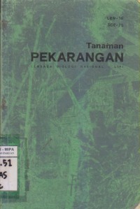 Image of Tanaman pekarangan / Lembaga Biologi Nasional LIPI