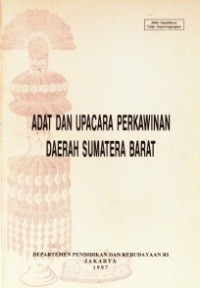 Image of Adat Dan Upacara Perkawinan Daerah Sumatera Barat